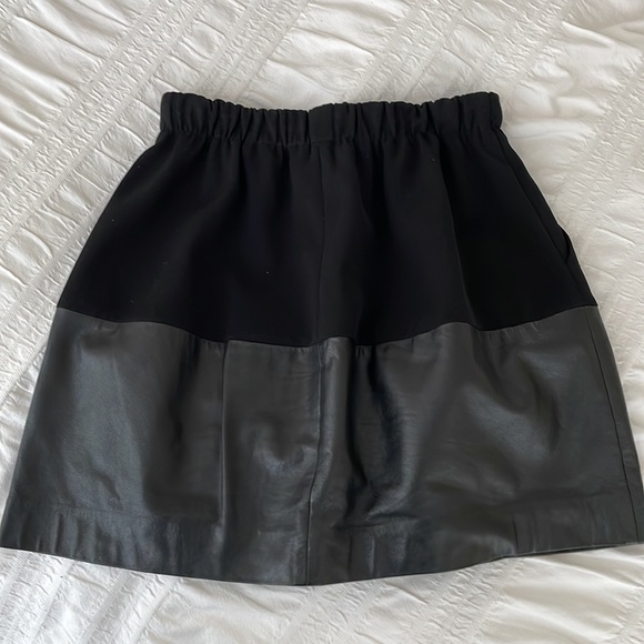 Vince Lamb Leather Skirt - Picture 7 of 7